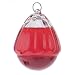 Opus Garden Jewels 10 oz Round Glass Hummingbird Feeder