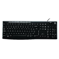 Logitech K200 Tastatur USB schnurgebunden schwarz OEM (deutsches Tastaturlayout, QWERTZ)
