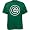 Chicago Cubs Green Logo T-Shirt by Majestic Athletic Select Size: X-Large