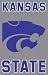 Kansas State Wildcats 44x28 Applique Banner Flag