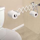 Brylane Home Toilet Paper Holder with Easy Reach Brylane Home Toilet Paper Holder with Easy Reach