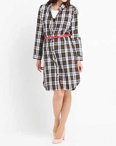 (ユナイテッドカラーズオブベネトン) UNITED COLORS OF BENETTON チェックシャツワンピースJP(日本限定アイテム)