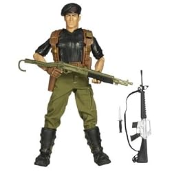 GI Joe 12" Warrant Officer Code Name: Flint with Pistol Rifle and Shotgun