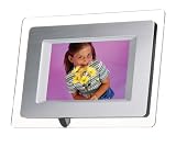 : Linx 7" Digital Photoframe With MP3 & MP4 , Battery & Remote Control - Silver