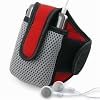 Sportband with case for Ipod Video/Mp3/Cell phones, Red