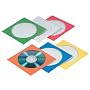 Hama - 51089 - Lot de 50 pochettes "Sleeve" en papier de couleur panach� ( bleu, vert, Orange, violet et rouge)