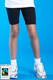 Girls Fairtrade Cotton Rich Cycling Shorts