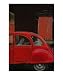 Red Citroen Photographic Poster Print by Andrew Fare, 20x24