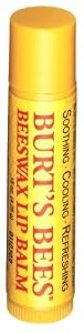 Burt's Bees Beeswax Lip Balm Tube, .15-Ounce Tubes (Pack of 4)