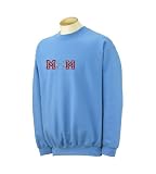 Custom embroidered baseball, softball MOM sweatshirt