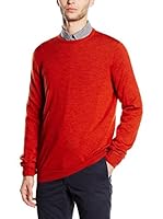 Ben Sherman Jersey Merino Crew Neck (Rojo)