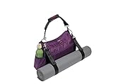 Live Well 360 Women's Accel Fitness Yoga Bag - Eggplant Purple