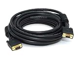 25Ft SVGA Super VGA M/F Monitor CL2 Rated (For In-Wall Installation) Cable w/...