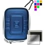(Many Color Available) Kroo Camera Case for Panasonic Lumix DMC Series + Screen Protector Kit (Many Color Available)