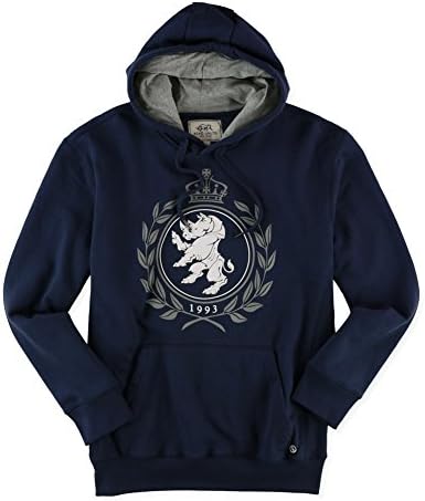 Ecko Unltd. Mens Crown Lion Popover Hoodie Sweatshirt Indignvy L