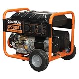 Generac 5943 GP7500E 9,375 Watt Generator with Electric Start