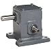 Boston Gear 309A10J Enclosed Speed Reducer, Sub-Fractional Horsepower, Worm Gear, 10:1 Ratio, 0.13 horsepower Input, 1750 RPM Input, .069 HP Output, 175 RPM Output, A BASE POSITION