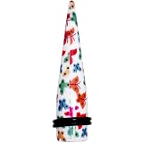 9/16 Multi Color Butterfly Acrylic Ear Taper