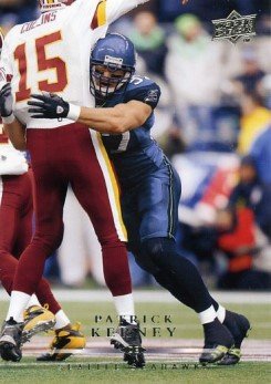 Patrick Kerney Seattle Seahawks 2008 Upper Deck #168 Football Card