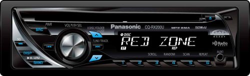 Panasonic Car Audio CQRX200U 50Wx4 MP3/WMA/AAC Head Unit (Bluetooth, Satelite & iPod Ready) under The Car toys Store