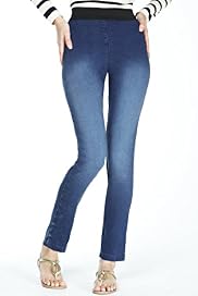 Pull On Denim Jeggings