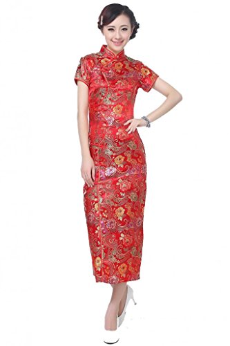 COCONEEN Elegant Chinese Qipao Traditional Cheongsam Dresses