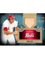 Collectibles: 2011 Topps Tier One Top Shelf Relics Baseball #TSR19 Johnny Bench Game Used Bat Card - Only 399 made! - Topps