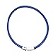 LED Pet Dog Collar,Pashion USB Rechargeable LED Light-Up Safety Neck Loop One Size Fits All Waterproof Night Safety Pet Dog Collar (Blue)
