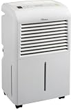 Danby Premiere Series: DDR7009REE 70 Pint Capacity Dehumidifier with 2 Fan Speeds, Electronic Controls, Adjustable Humidity S