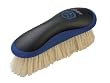 Oster Equine Care Series Finishing Brush Soft Bristle Natural Hog Hair Blue 078399-110