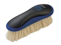 Oster Equine Care Series Finishing Brush, Soft Bristle, Natural Hog Hair, Blue