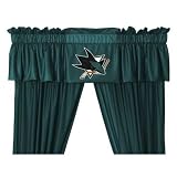 San Jose Sharks NHL Valance (88"x14")
