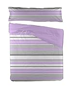 Casa Campo  Juego De Funda Nórdica Pontes (Morado)