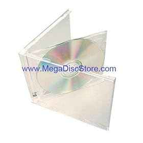 10.4mm Jewel Case Double Super Clear 50pcs/ Package