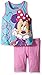 Disney Girls' 2 Piece Minnie Hi-lo Tank and Bike Short Set