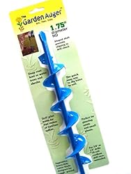1.75'' Heavy Duty Garden Auger Planting Tool to Drill Soil and Earth