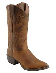 Justin Boots 2561 Mens 13-in Rugged Cowhide Boot Tan 9 D US