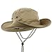 Big Size Floatable Nylon Oxford Hat - Khaki (For Big Head)