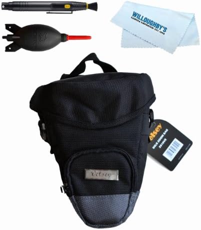 Canon EOS Rebel T5i Accessory Kit + Velsey Deluxe Zoom Bag + Giotto's Air Blower + Lens Pen Cleaning System + Cleaning Cloth