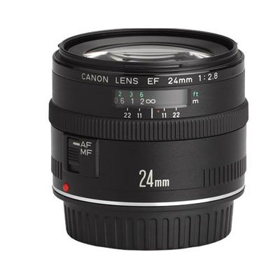 Canon EF 24mm f/2.8 Wide Angle Lens for Canon SLR Cameras