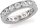 Channel Set Diamond Anniversary Eternity Wedding Ring, 4.00 ctw.