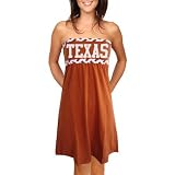 NCAA Texas Longhorns Ladies Burnt Orange Braided Dream Tube Dress (X-Large)