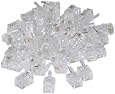 RJ22 4P/4C Connectors for Flat Cable (100 Pcs Per Bag) (31D0-440HD) -