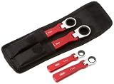 Vigor 8006723 Aluminium Ratschen-Ringschl&uuml;ssel-Satz, 4-teilig