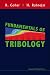 FUNDAMENTALS
OF
TRIBOLOGY