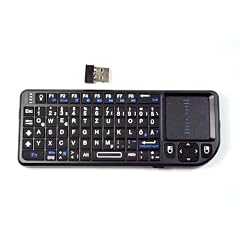 Funk Rii Mini Keyboard PC Notebook Tastatur Touchpad Wireless QWERTZ aus DE