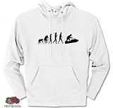 jetski aquatiques - l'évolution design Sweat shirt à capuchon