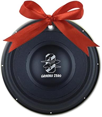 Ground Zero Nuclear GZNW12SPL Audio Car Subwoofer Custom Personalized Round Ceramic Ornaments Crafts Home Decoration Ornaments Christmas Gift