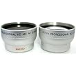 Zeikos ZE-37K 37mm 2.5X Telephoto and 0.45X Wide Angle Lens Set ~ Zeikos