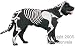 Pet Skeleton Dog Halloween Costume For Small Dogs